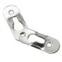 Timoo 20 PCS Keyhole Hangers Heavy Duty Keyhole Bracket for Cross Stitch, Painting, Photo Frame, Cabinets