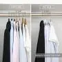 MIZGI Premium Velvet Hangers (Pack of 50) Heavyduty - Non Slip - Velvet Suit Hangers Ivory - Copper/Rose Gold Hooks,Space Saving Clothes Hangers (Renewed) MIZGI Premium Velvet Hangers (Pack of 50) Heavyduty - Non Slip - Velvet Suit Hangers Ivory - Copper/Rose Gold Hooks,Space Saving Clothes Hangers (Renewed)