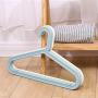 Cabilock Clothes Hanger 10pcs Non Trace Hangers Multi Function Hangers Plastic Hangers Skid Resistance Hangers Color Random