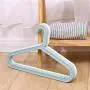 Cabilock Clothes Hanger 10pcs Non Trace Hangers Multi Function Hangers Plastic Hangers Skid Resistance Hangers Color Random