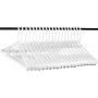 Best Wide Shoulder Heavy Duty Plastic Hangers, USA Made Strong and Long Lasting Hangers, Set of 20 Best Wide Shoulder Heavy Duty Plastic Hangers, USA Made Strong and Long Lasting Hangers, Set of 20