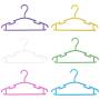Kids Hangers,Baby Clothes Hangers Childrens White Plastic Infant Hangers for Kids Clothes Toddler Junior Hangers 60 Pack