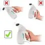 LIDELE 180ml Portable Garment Steamer Iron Household Mini Ironing Machine Hanging Fabric Steamer Travel Shirt Handheld Clothes Steamer for Home and Travel LIDELE 180ml Portable Garment Steamer Iron Household Mini Ironing Machine Hanging Fabric Steamer Travel Shirt Handheld Clothes Steamer for Home and Travel