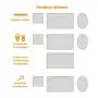 Picture Hangers, Mosskic Picture Hanging Kit Assortment Heavy Duty Picture Photo Frame Hooks for Wall & Wood(230 Pcs)