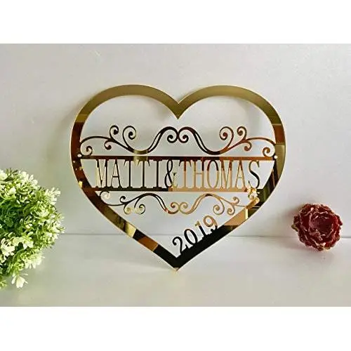 Personalized Valentine Wreath Door Hanger Sign Couples Names Wedding Gift Laser Cut Heart Love Decor Wall Hanging Monogrammed Signs Valentines Day Centerpiece Custom Family Name Established Year Personalized Valentine Wreath Door Hanger Sign Couples Names Wedding Gift Laser Cut Heart Love Decor Wall Hanging Monogrammed Signs Valentines Day Centerpiece Custom Family Name Established Year