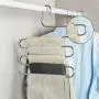 5 Layers S Shape Multifunctional Clothes Hangers 5 Layers S Shape Multifunctional Clothes Hangers