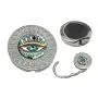 Sonva Purse Hanger Folding Handbag Hook - Evil Eye Table Hook Folding Bag Desk Hanger Foldable Holder
