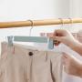 High-tech type 5pcs/lot Clothes Hanger Wall Anti Slip Baby Hangers for Clothes Portable Clothes Hanger,Green 5PCS,10