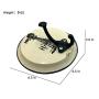 Rustic Hooks Retro Cloth Hanger Creative Retro Upscale Rustic Style Wall Hooks Heavy Duty Cup Metal Hooks Decorative Gift (C_Mill)
