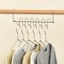 TOPBATHY 2pcs Clothes Hangers Closet Organizer 12 Holes Magic Space Saving Hangers Coats Jeans Shirts Hook for Closet Wardrobe