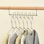 TOPBATHY 2pcs Clothes Hangers Closet Organizer 12 Holes Magic Space Saving Hangers Coats Jeans Shirts Hook for Closet Wardrobe