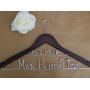 Wedding Dress Hangers - Personalized Hanger/Personalized Wedding Hangers/Custom Wedding Hanger/Weddings/Bride, Name and Date Hangers