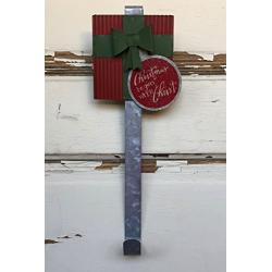 AG Designs Christmas Decor - Begins with Christ Gift Wreath Door Hanger