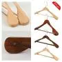 Aviat 2PCs Wooden Suit Hangers,High-Grade Solid Wood Coat Hangers Non Slip Pants Bar-Smooth Finish Standard Coat Hanger Precisely Cut Notches for Jacket,Pant,Suit,Shirts,Skirts Clothes Hangers (E) Aviat 2PCs Wooden Suit Hangers,High-Grade Solid Wood Coat Hangers Non Slip Pants Bar-Smooth Finish Standard Coat Hanger Precisely Cut Notches for Jacket,Pant,Suit,Shirts,Skirts Clothes Hangers (E)