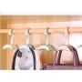 Chris.W 4Pcs Rotating Handbag Hanger for Closet, Purse Hanging Closet Hooks Storage Organizer Rack for Bag, Belt, Scarves, Mens Ties, Womens Shawls, Pashminas, Hat(4 Color) Chris.W 4Pcs Rotating Handbag Hanger for Closet, Purse Hanging Closet Hooks Storage Organizer Rack for Bag, Belt, Scarves, Mens Ties, Womens Shawls, Pashminas, Hat(4 Color)