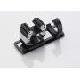 Z metnal Broom Mop Holder with Single Hook, Cleaning Cloth Hanger, Matte Black, Stainless Steel, Wall Mounted