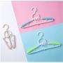 10pcs Random Color Hangers for Travel Foldable and Scalable Hangers for Clothes Holder for Coat