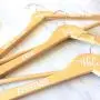 Wedding Hanger | Bride Hanger | Hanger for Bridesmaid | Maple Wood | Personalized Dress Hanger | Maid of Honor