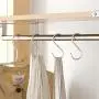 S Shaped Hooks Heavy Duty for Hanging Plants Outdoors,Pots and Pans,Clothes,5mm Thickness Aluminum Hooks Pack of 15