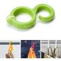 FusionBrands GoHook, Green - Versatile Magnetic Hooks Hold Essential Go-To Items in the Kitchen, Bathrooms, Closets, and On the Go-Flexible S Hook Design is Portable, Easy to Use, and Holds Up to 3lbs