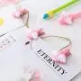 Motonupic Diy Clothes Paper Photo Peg Decoration 35mm 5pcs Colored Mini Love Heart Wing Wooden Clothespin - Colored Wood Stainless Large Hanger Clips Hanging Wooden Pegs Steel Clothes Cute