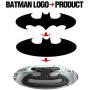 KMMOTORS Car Clothes Multi Hanger Jackets Suits Holder for Dividable Headrest (Batman Hanger)