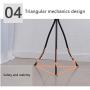 Ymjdmb Metal Coat Stand Clothes and Hat Rack Free Standing Hanger Hall Tree with 11 Hooks for Foyer Office Bedroom (Color : Black)