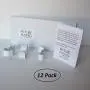 Picture Rail Hangers White - 12 Pack - Picture Rail Hooks - White Molding Hooks for Picture Hanging