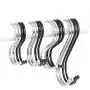 S Hooks 2.83'' /3.82'' /4.75'' inch Utility Multipurpose Heavy Duty S Hooks Hanging Simple & DURABL for Kitchen, Bathroom, Bedroom, and Office.(Pack of 15,3 Sizes) (Black) S Hooks 2.83'' /3.82'' /4.75'' inch Utility Multipurpose Heavy Duty S Hooks Hanging Simple & DURABL for Kitchen, Bathroom, Bedroom, and Office.(Pack of 15,3 Sizes) (Black)