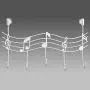 yodaliy Door Hanger Hook, Door Back Metal Music Note Over Door 5 Hooks Coat Clothes Storage Rack Wall Hanger Kitchen Bathroom Organizer(White,White) yodaliy Door Hanger Hook, Door Back Metal Music Note Over Door 5 Hooks Coat Clothes Storage Rack Wall Hanger Kitchen Bathroom Organizer(White,White)