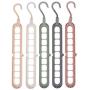 YUYUE Multi-Port Support Circle Clothes Hanger Clothes Drying Rack Scarf Hanger