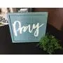 Pray Sign, Farmhouse Style, Hand Painted, Table Top or Wall Hanger Pray Sign, Farmhouse Style, Hand Painted, Table Top or Wall Hanger