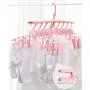 HJYPYJ Magic Hanger,Multifunction Folding Hanger,No Glitches PP Space-Saving Organizer Hanger Rotate/Pink / 52x42x25cm HJYPYJ Magic Hanger,Multifunction Folding Hanger,No Glitches PP Space-Saving Organizer Hanger Rotate/Pink / 52x42x25cm