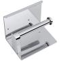 Towel Rack Stainless Steel Bath Towel Holder Rail Bar Toilet Washcloth Shelf Kitchen Home Clothes Hanger Bathroom Washroom Tool