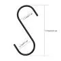 30 Pack ESFUN Heavy Duty S Hooks Black Steel S Shaped Hooks for Hanging Pans Pots Plants Bags Towels Kitchen Hooks Hanger, Large 3.5 inch 30 Pack ESFUN Heavy Duty S Hooks Black Steel S Shaped Hooks for Hanging Pans Pots Plants Bags Towels Kitchen Hooks Hanger, Large 3.5 inch