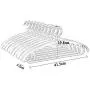 YQ WHJB Extra Wide Suit Hangers,Plastic Clothes Hangers Not-Slip Crease Free with Swivel Hook Pant Bar Closet Space Saving 10 Pack-b YQ WHJB Extra Wide Suit Hangers,Plastic Clothes Hangers Not-Slip Crease Free with Swivel Hook Pant Bar Closet Space Saving 10 Pack-b