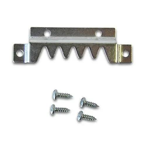 Super Heavy Duty Sawtooth Hanger - 10 Pack - Pallet Hanger - Heavy Sawtooth Picture Hangers with Screws Supports 250 lbs