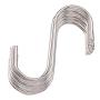 Hulless 3.5 Inch S Shaped Hanging Hooks Solid Stainless Steel S Hooks Kitchen Hooks for Spoon Pan Pot Hangers Multiple Uses 20PCS.