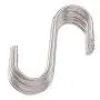 Hulless 3.5 Inch S Shaped Hanging Hooks Solid Stainless Steel S Hooks Kitchen Hooks for Spoon Pan Pot Hangers Multiple Uses 20PCS.