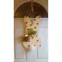 Polka Dot Bunny Door Hanger