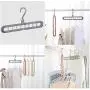 10pcs Random Color Multi-Port Support Circle Clothes Hanger Clothes Drying Rack Multifunction 10pcs Random Color Multi-Port Support Circle Clothes Hanger Clothes Drying Rack Multifunction
