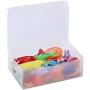 kilofly 10 Kids Women Smart Storage Containers Foldable Clear Shoe Boxes Set