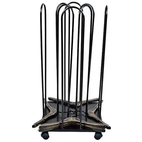 Heavy Duty Wheeled Hanger Stacker,Hanger Storage Stand with 4 Casters,Clothes Hangers Rack Can Hold 150 Hangers,Iron Finished Heavy Duty Wheeled Hanger Stacker,Hanger Storage Stand with 4 Casters,Clothes Hangers Rack Can Hold 150 Hangers,Iron Finished