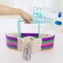 GUSENG Plastic Clothes Hanger Stacker Practical Holder Storage Organizer Rack Stand Sorting Travel Home Household Tools
