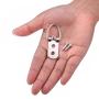 GLE2016 2 Holes Triangle D Rings Picture Frame Hangers Hooks w Screws Metal Silver Tone (Pack of 50)