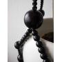 Macrame Plant hanger - Brown or black beads
