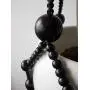 Macrame Plant hanger - Brown or black beads Macrame Plant hanger - Brown or black beads