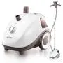 SALAV Clothes Steamer with 360 Degree Swivel Hanger, High Efficiency Metal Steam Panel, 4 Steam Settings, Free Limescale Removers, 1.5L Big Water Tank 1500W GS24-BJ Upgraded Eddition SALAV Clothes Steamer with 360 Degree Swivel Hanger, High Efficiency Metal Steam Panel, 4 Steam Settings, Free Limescale Removers, 1.5L Big Water Tank 1500W GS24-BJ Upgraded Eddition