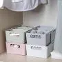 Heaci Adjustable Storage Bin Plastic Drawer Divider Bathroom Kitchen Organizer Expandable Desk Closet, Pink, 3 Section