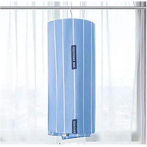 2PC Spiral Hanger Cloth Bed Sheet Blanket Hook Closet Hanger Circle Clothes Hanger Clothes Drying Racks Home Accessories Supplies Decoration